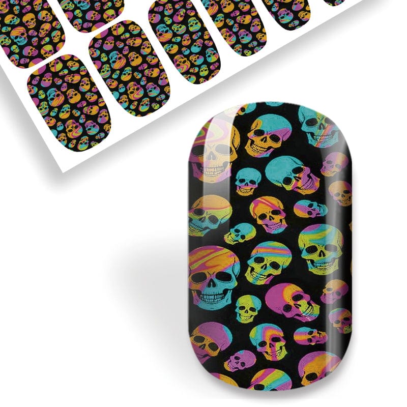 Rainbow Skulls