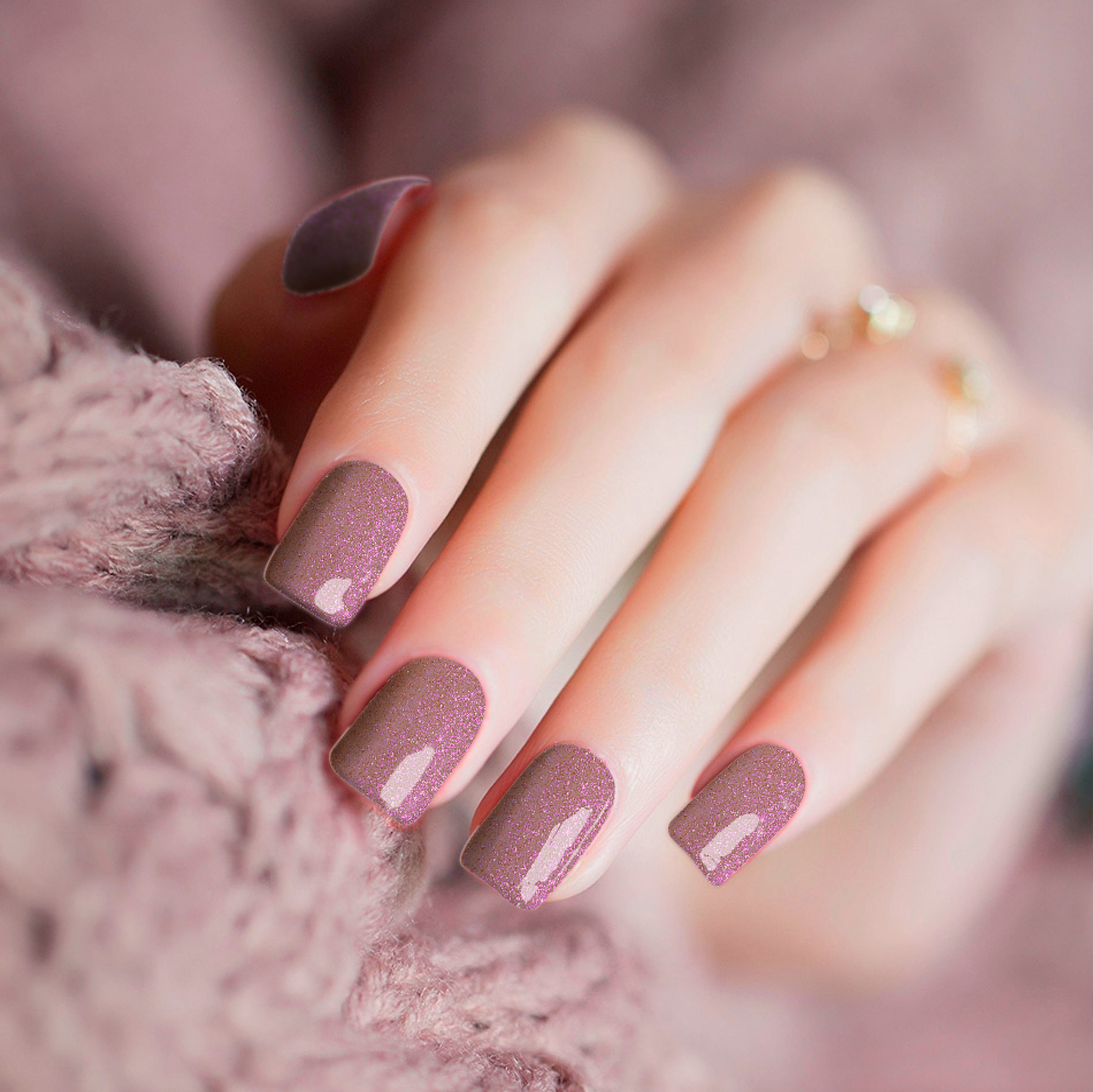 Sandy Mauve Holo