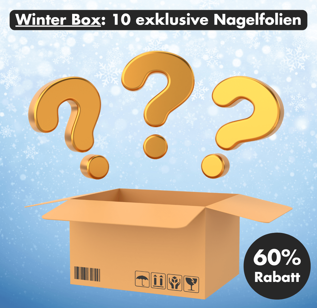 Winter Box (10 exklusive Winter Nagelfolien)